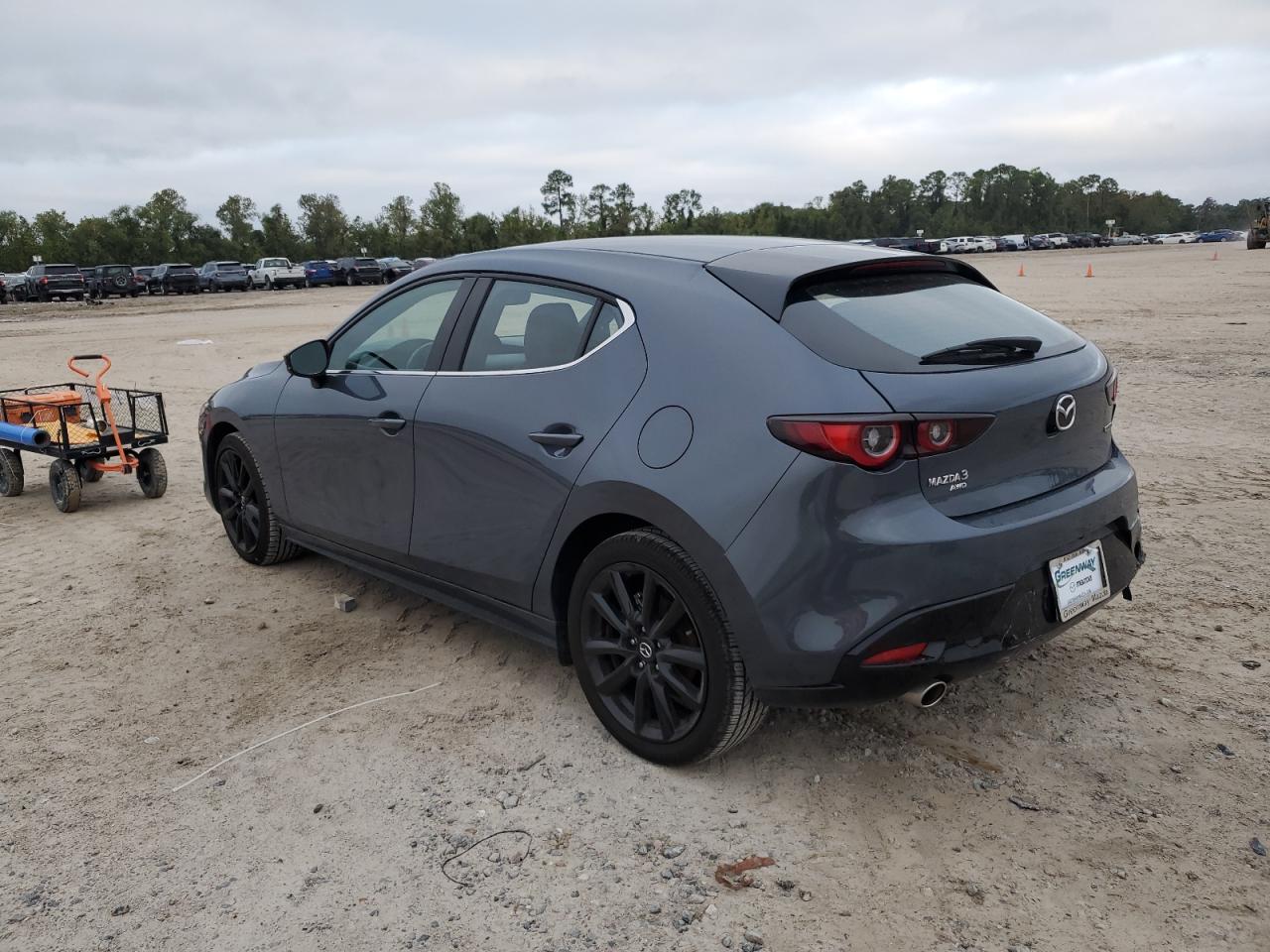 2023 Mazda 3 VIN JM1BPBLM5P1610737 Copart auction photo, rear end damage thumbnail 2