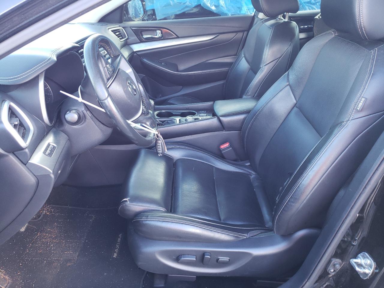 2017 Nissan Maxima VIN 1N4AA6AP1HC442933 Copart auction photo, undercarriage / front end damage thumbnail 7