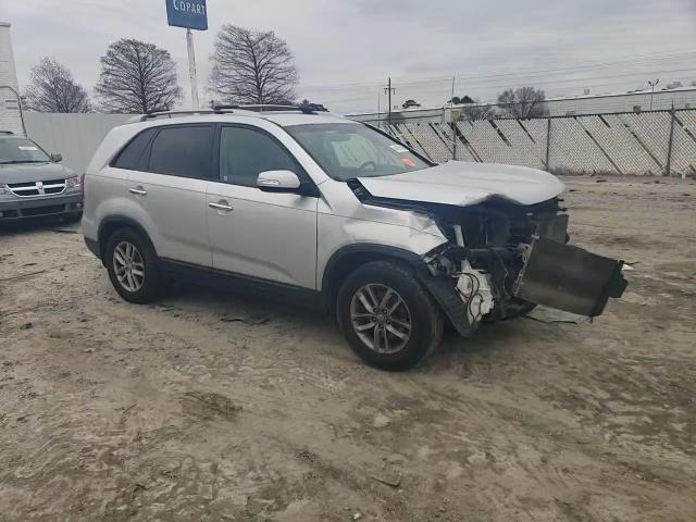 2014 KIA Sorento VIN 5XYKT3A61EG533674 Copart auction photo, front end / side damage thumbnail 11