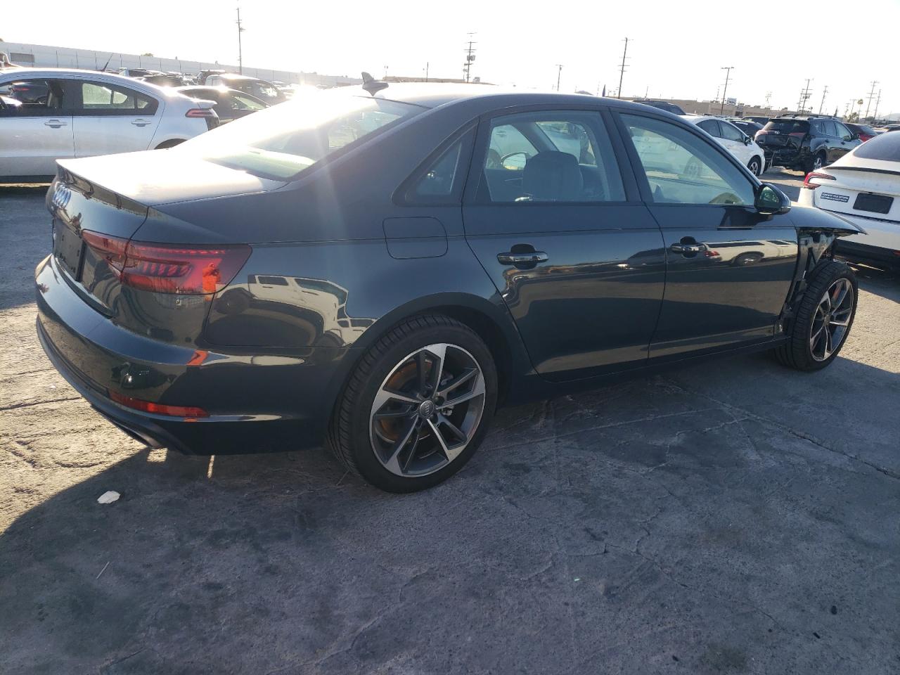 2019 Audi A4 VIN WAUGMAF40KN021789 Copart auction photo, front end damage thumbnail 3