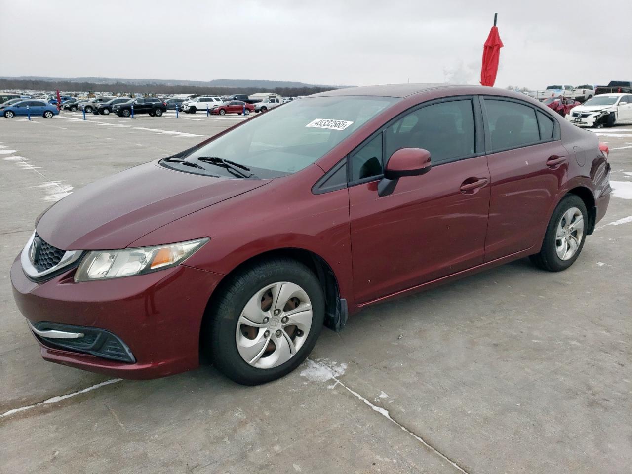 2013 Honda Civic VIN 2HGFB2F51DH556940