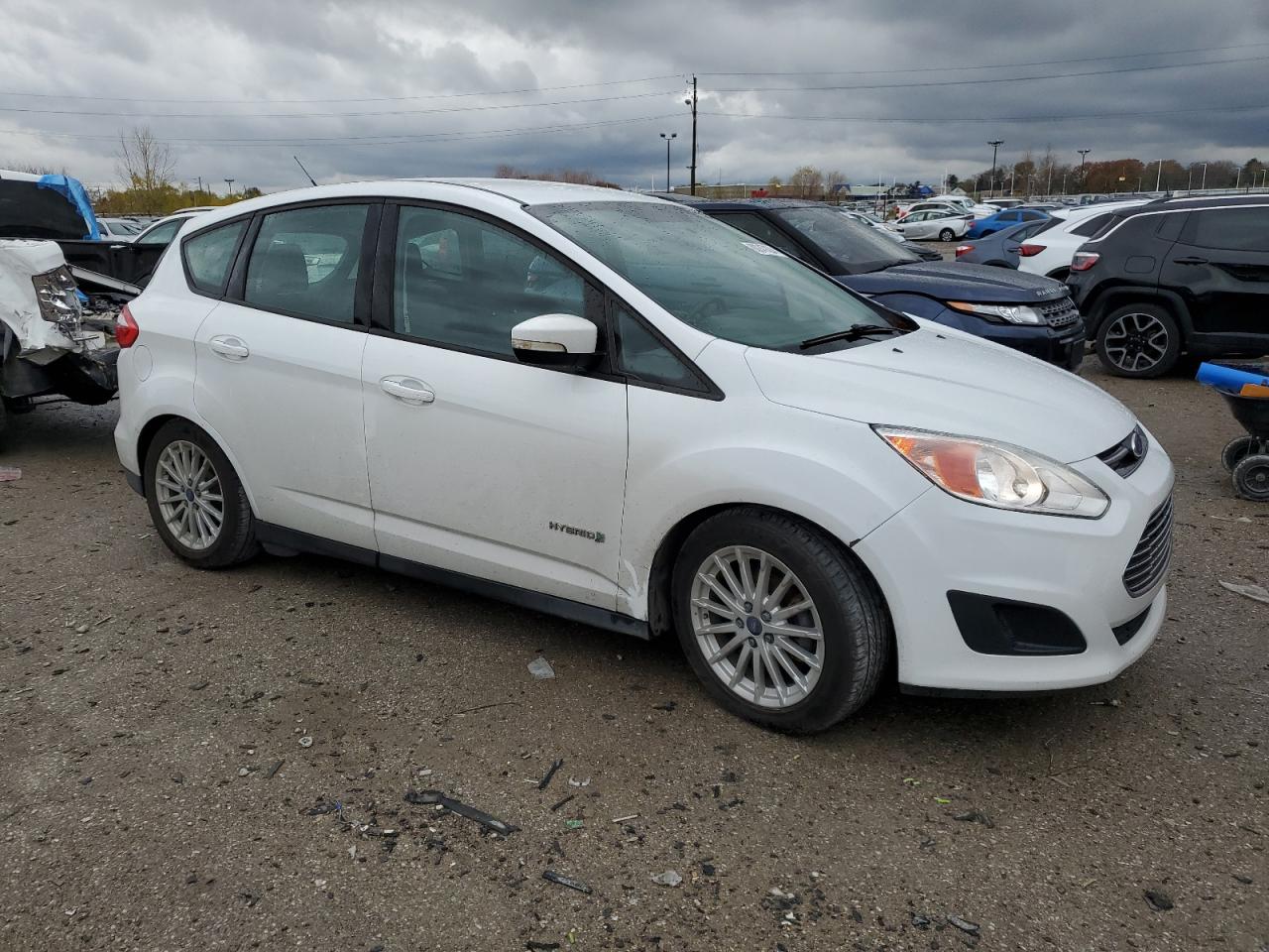 2016 Ford C-MAX VIN 1FADP5AU1GL106404 Copart auction photo, front end damage thumbnail 4