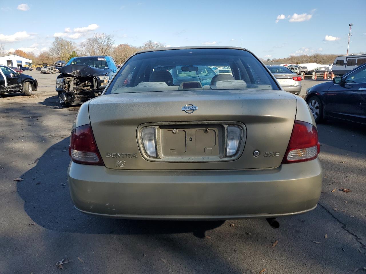 2001 Nissan Sentra VIN 3N1CB51D21L515160 Copart auction photo, front end damage thumbnail 6