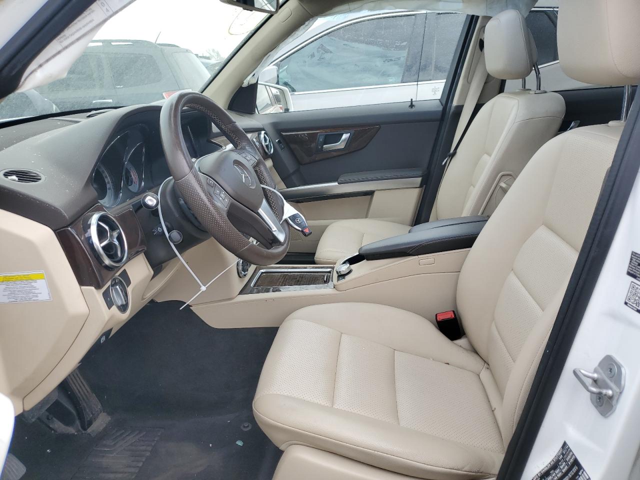 2014 Mercedes-Benz GLK-klasse VIN WDCGG8JB3EG280787 Copart auction photo, rollover damage thumbnail 7