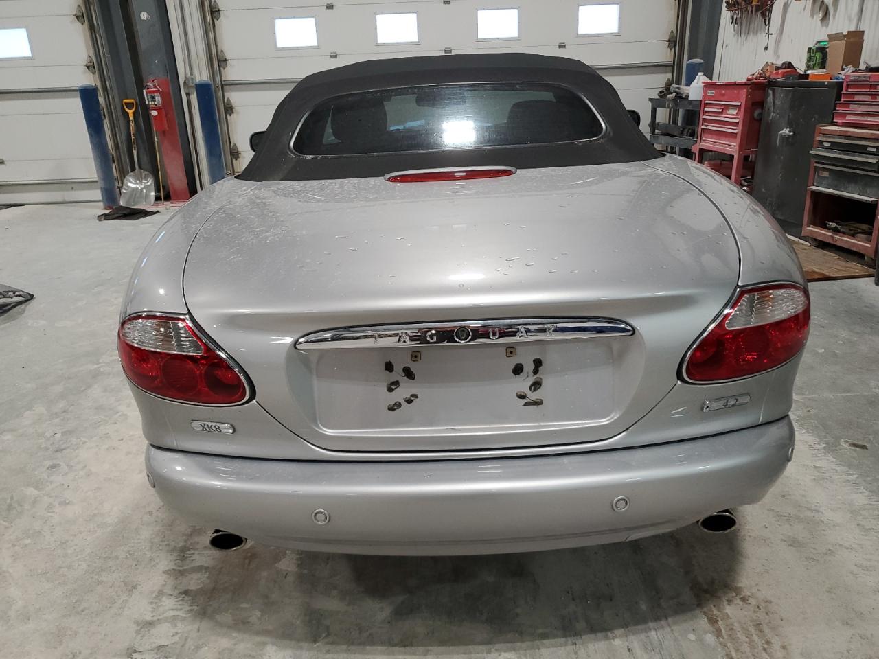 2003 Jaguar XK VIN SAJDA42CX32A33825 Copart auction photo, front end / side damage thumbnail 6