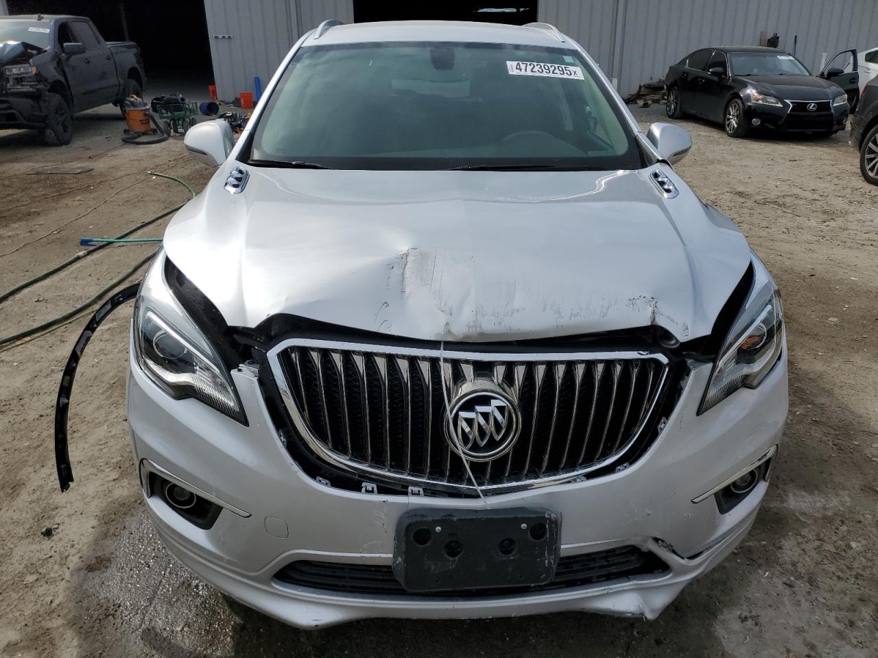 2017 Buick Envision VIN LRBFXBSA8HD238298 Copart auction photo, front end damage thumbnail 5