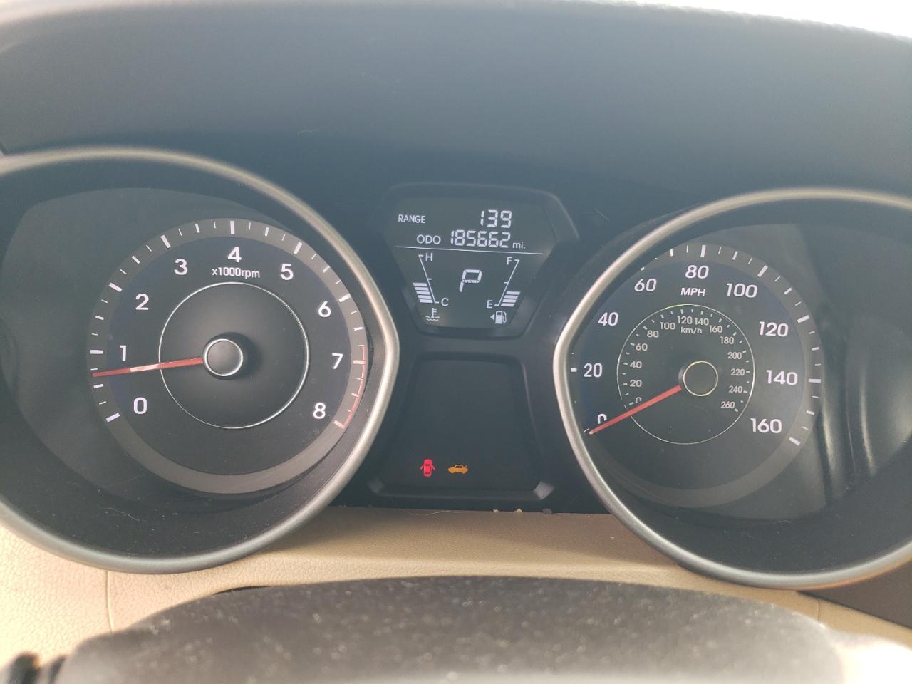 2013 Hyundai Elantra VIN 5NPDH4AE0DH244946 Copart auction photo, rear end / minor dent/scratches damage thumbnail 9