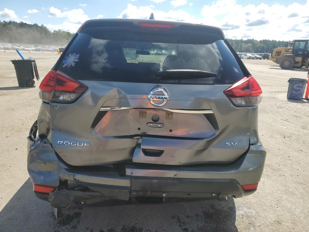2017 Nissan Rogue VIN KNMAT2MT0HP605232 Copart auction photo, rear end / front end damage thumbnail 6