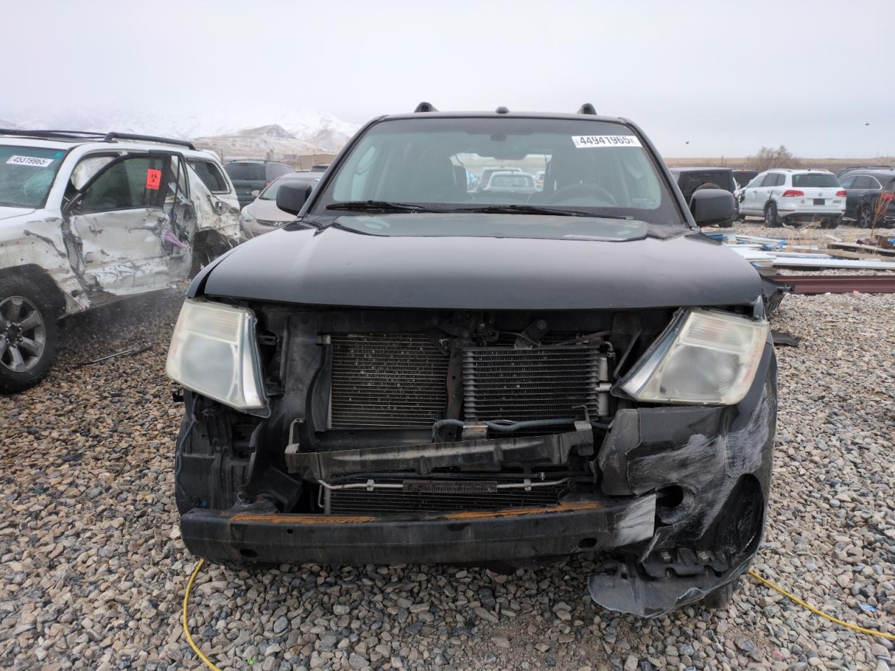 2012 Nissan Pathfinder VIN 5N1AR1NB0CC611610 Copart auction photo, front end / rear end damage thumbnail 5