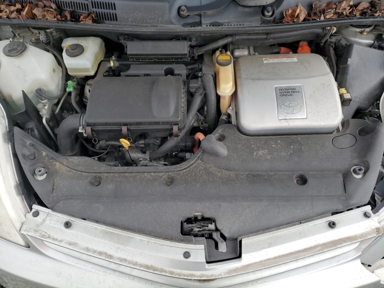 2005 Toyota Prius VIN JTDKB20U753042544 Copart auction photo, front end / side damage thumbnail 11