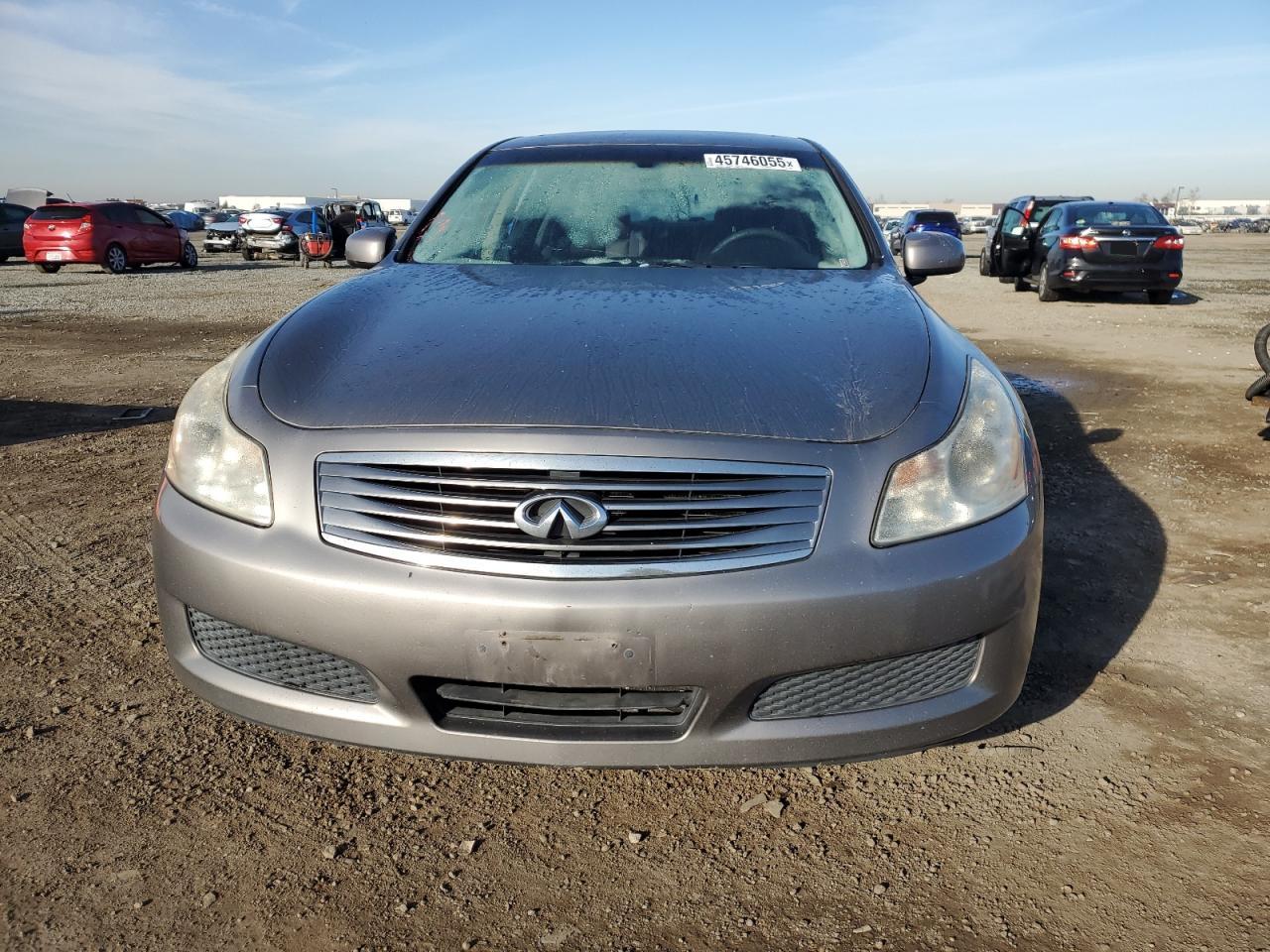 2007 Infiniti G VIN JNKBV61E07M725056 Copart auction photo, rear end / side damage thumbnail 5
