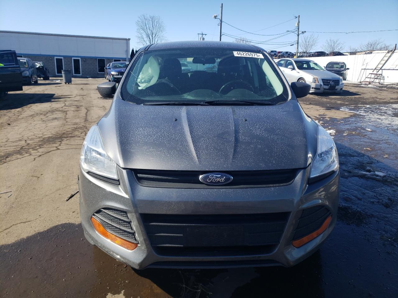 2014 Ford Escape VIN 1FMCU0F76EUA88120 Copart auction photo, side / front end damage thumbnail 5