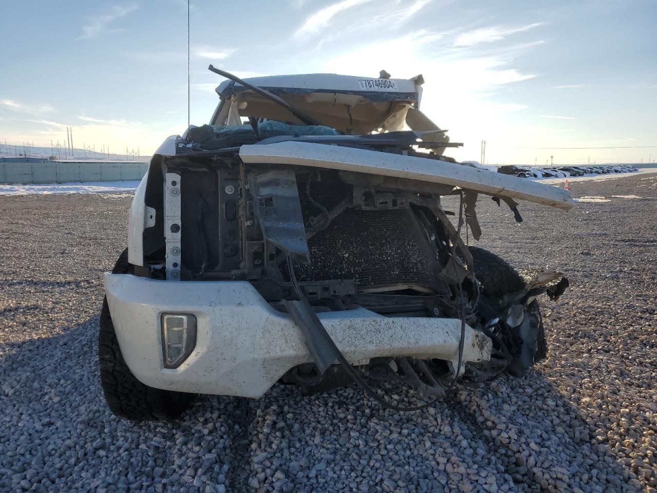 2016 Chevrolet Silverado VIN 3GCUKREC9GG322189 Copart auction photo, all over damage thumbnail 5