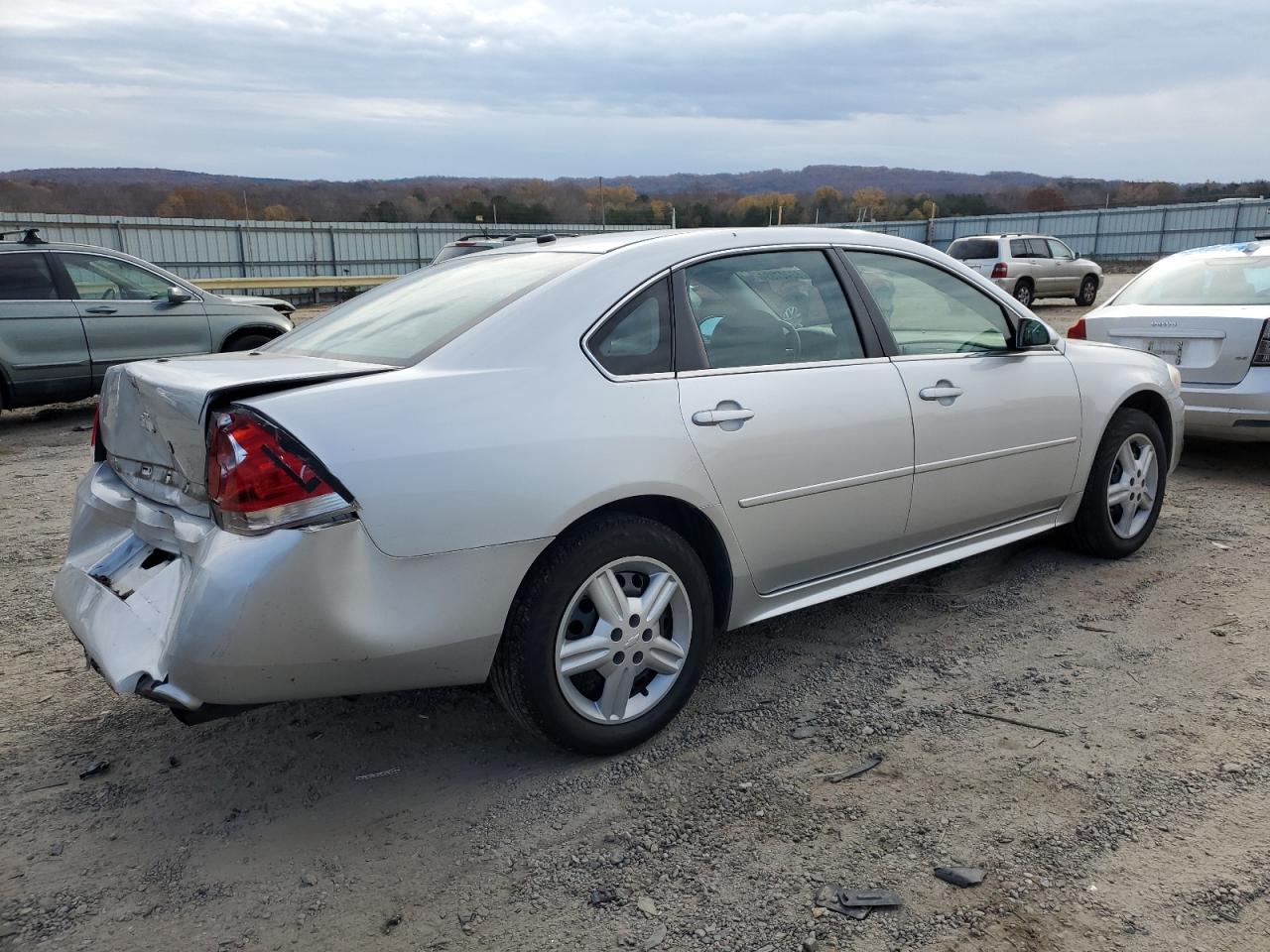 2014 Chevrolet Impala VIN 2G1WD5E35E1166159 Copart auction photo, rear end damage thumbnail 3