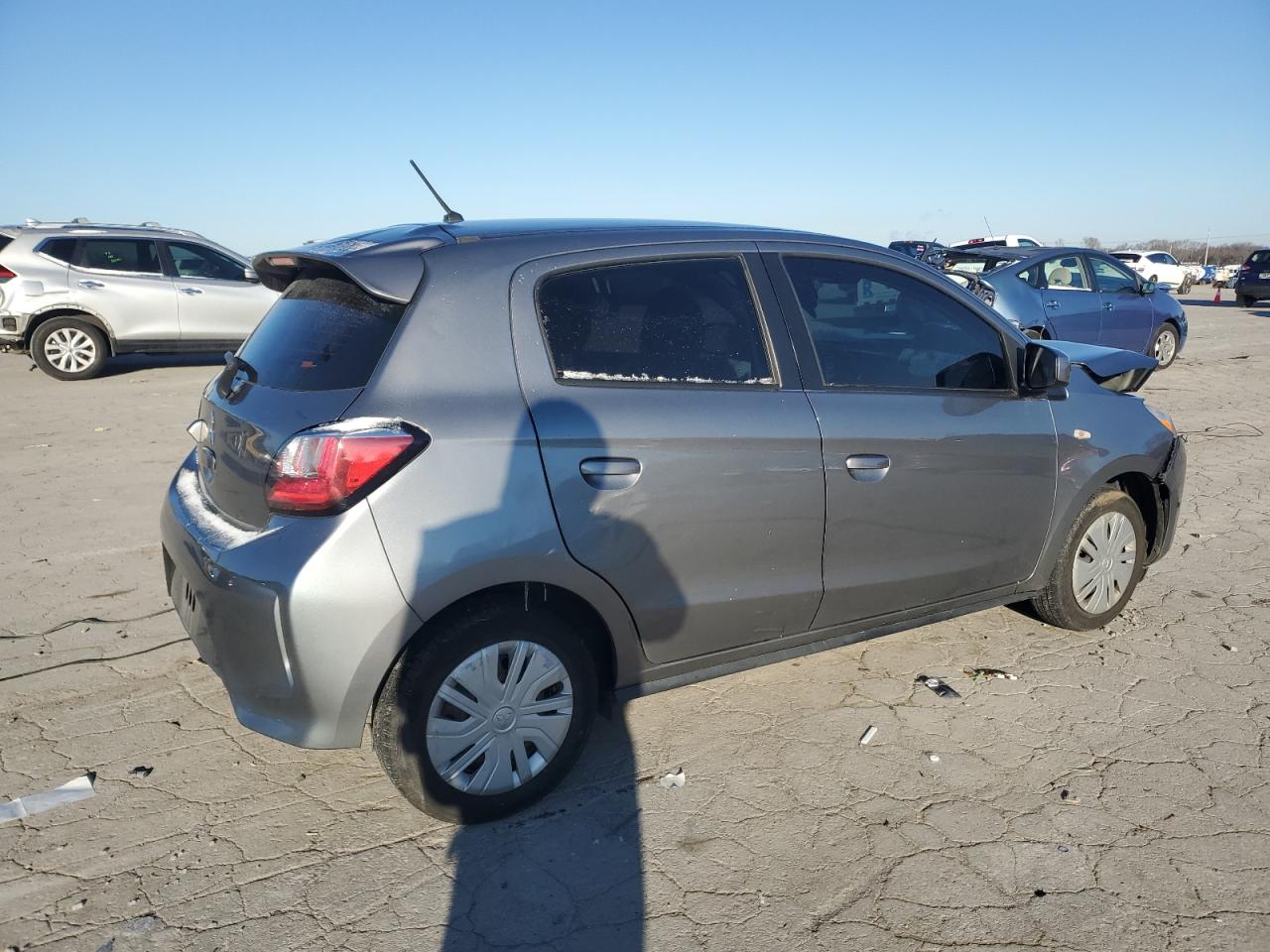 2021 Mitsubishi Mirage VIN ML32AUHJ5MH004811 Copart auction photo, front end / minor dent/scratches damage thumbnail 3