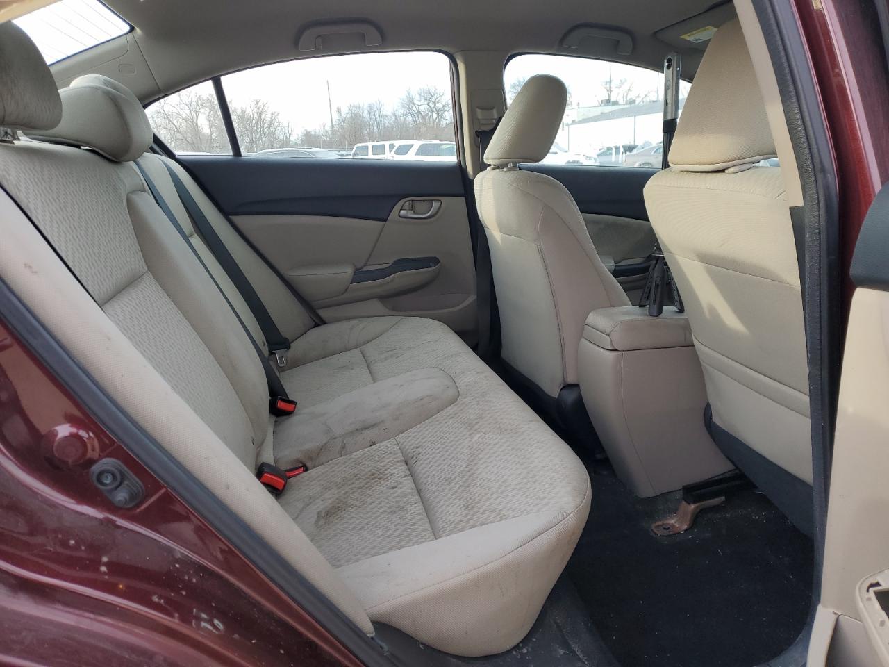 2014 Honda Civic VIN 19XFB2F5XEE053306 Copart auction photo, front end damage thumbnail 10