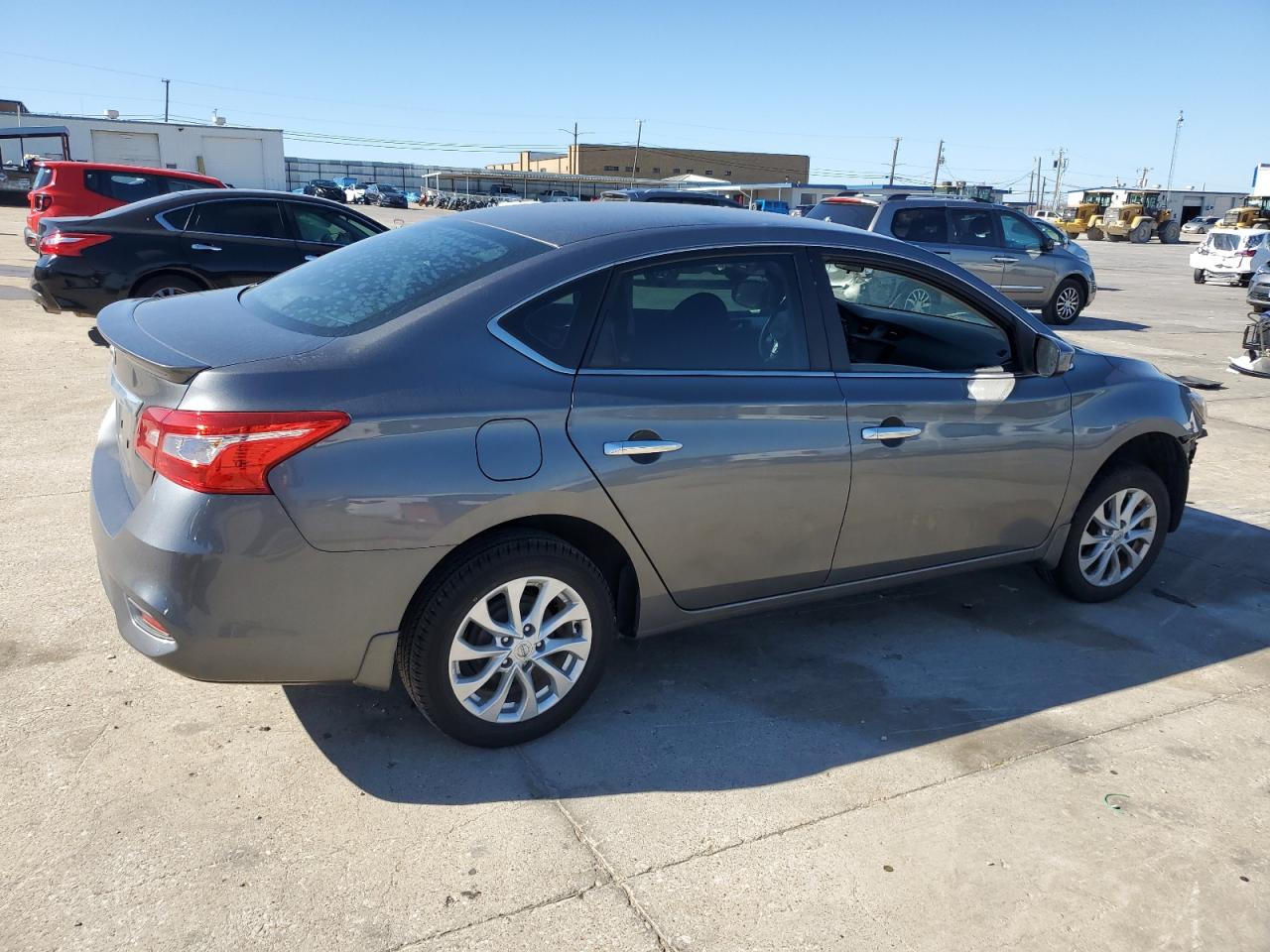 2019 Nissan Sentra VIN 3N1AB7AP7KY249524 Copart auction photo, front end damage thumbnail 3