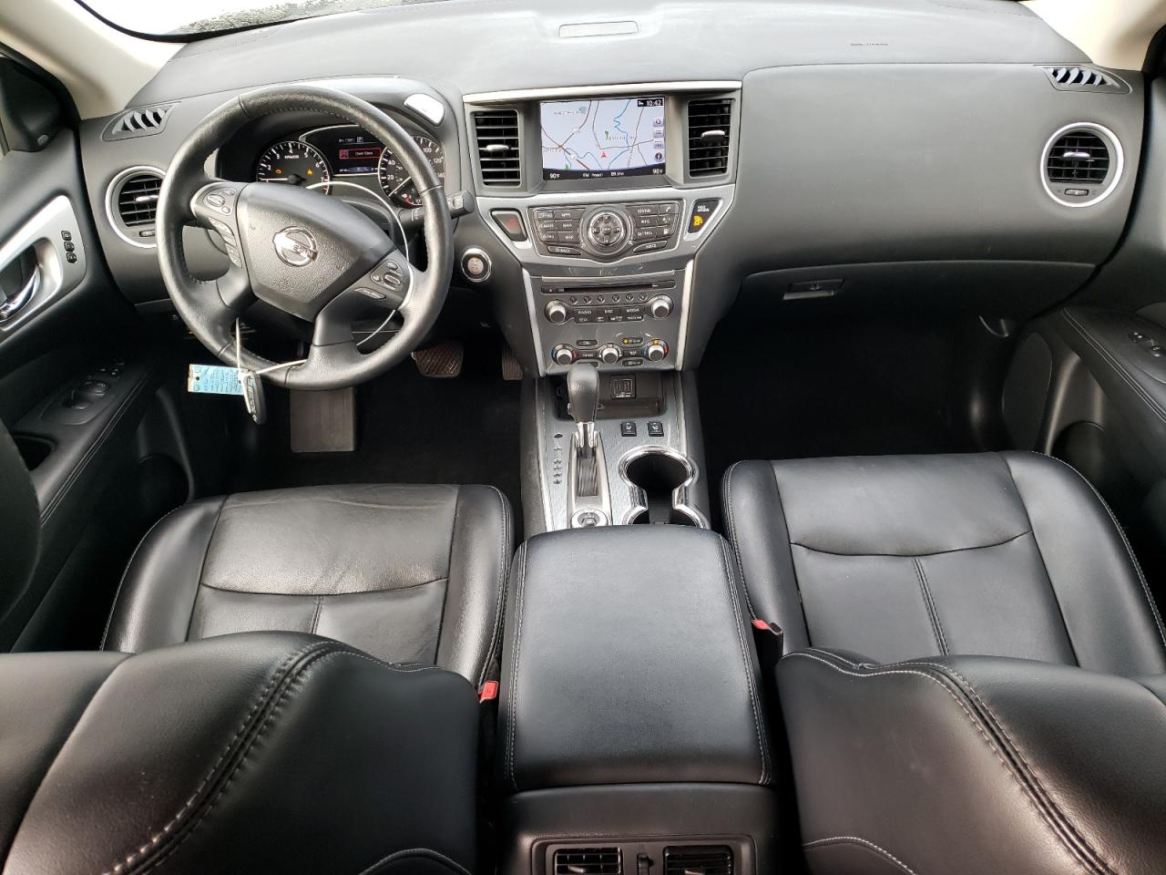 2019 Nissan Pathfinder VIN 5N1DR2MM1KC629585 Copart auction photo, side / rear end damage thumbnail 8