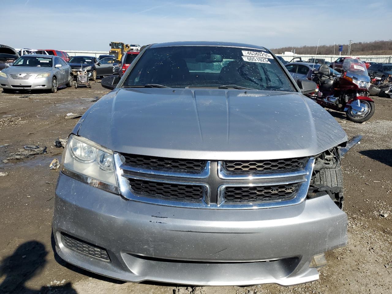 2014 Dodge Avenger VIN 1C3CDZAG4EN201979 Copart auction photo, front end / minor dent/scratches damage thumbnail 5