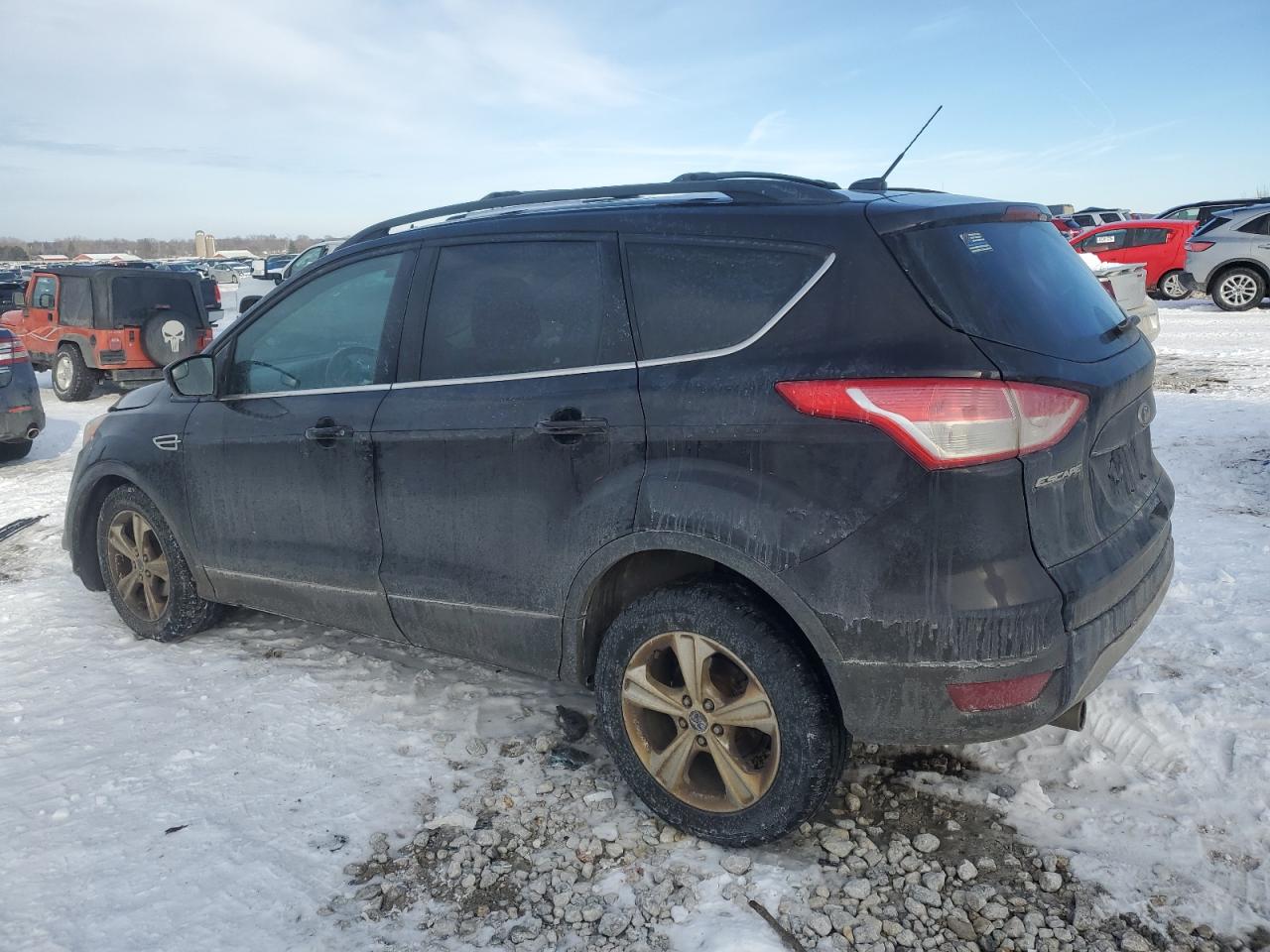 2013 Ford Escape VIN 1FMCU0GX5DUC74101 Copart auction photo, front end damage thumbnail 2