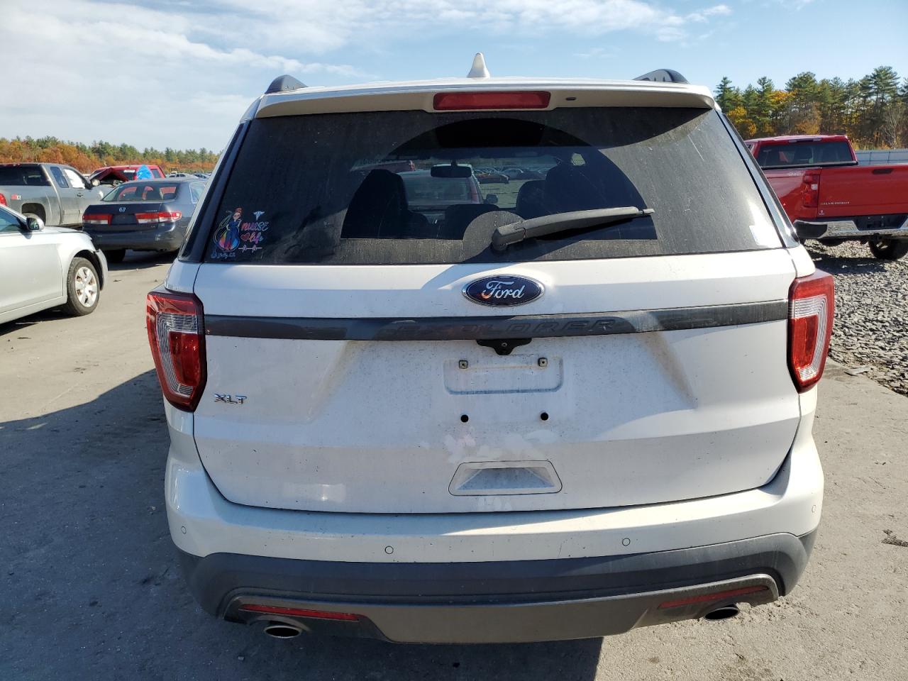 2017 Ford Explorer VIN 1FM5K7D89HGA73164 Copart auction photo, front end damage thumbnail 6