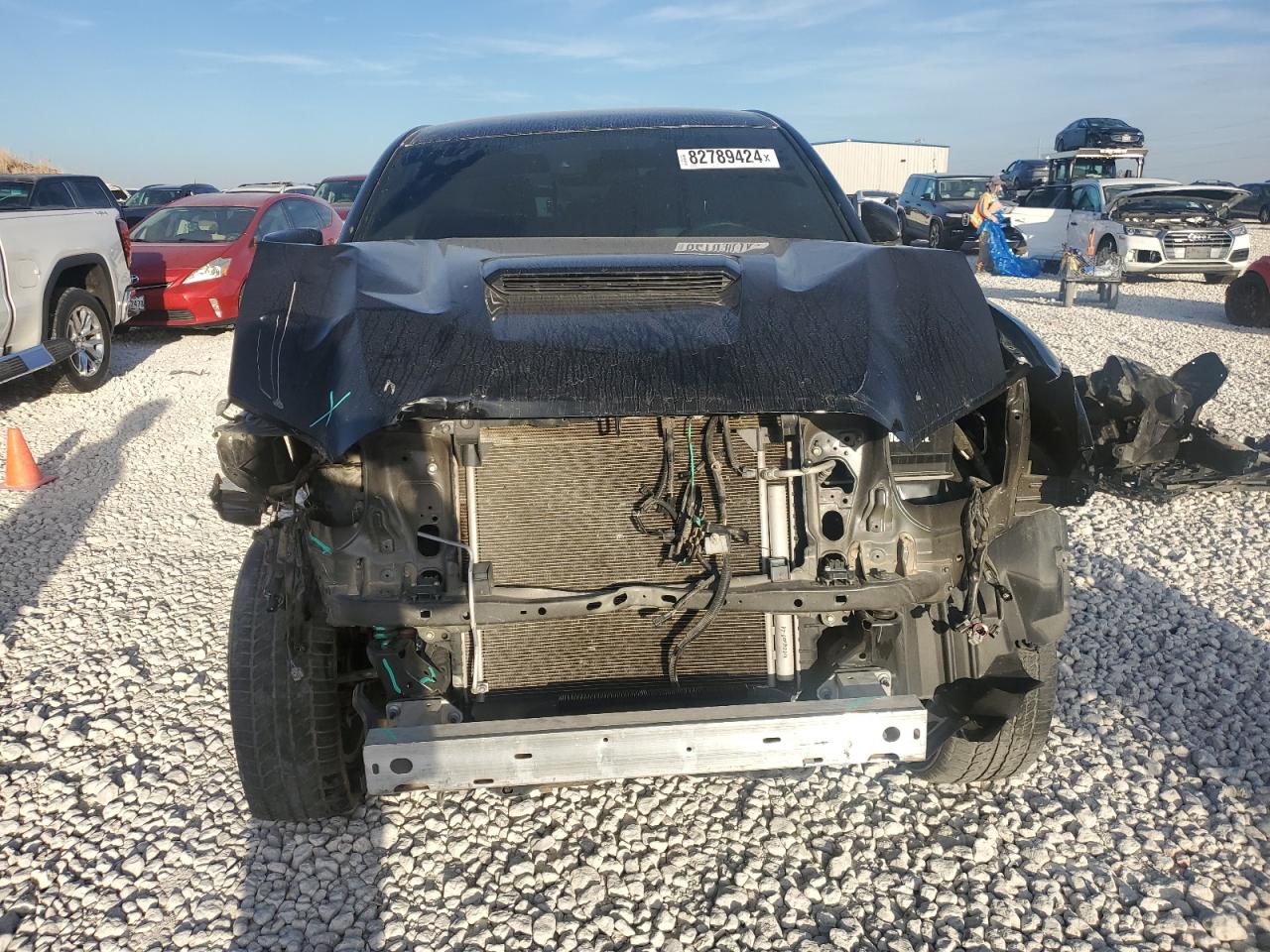 2023 Toyota Tacoma VIN 3TYCZ5AN0PT110522 Copart auction photo, front end damage thumbnail 5