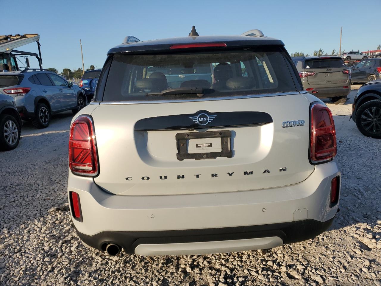 2022 MINI Cooper VIN WMZ43BR00N3N70142 Copart auction photo, mechanical / minor dent/scratches damage thumbnail 6