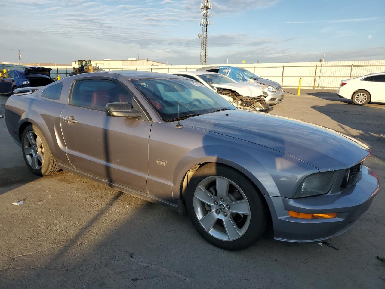 2006 Ford Mustang VIN 1ZVHT82H465104009 Copart auction photo, mechanical damage thumbnail 4
