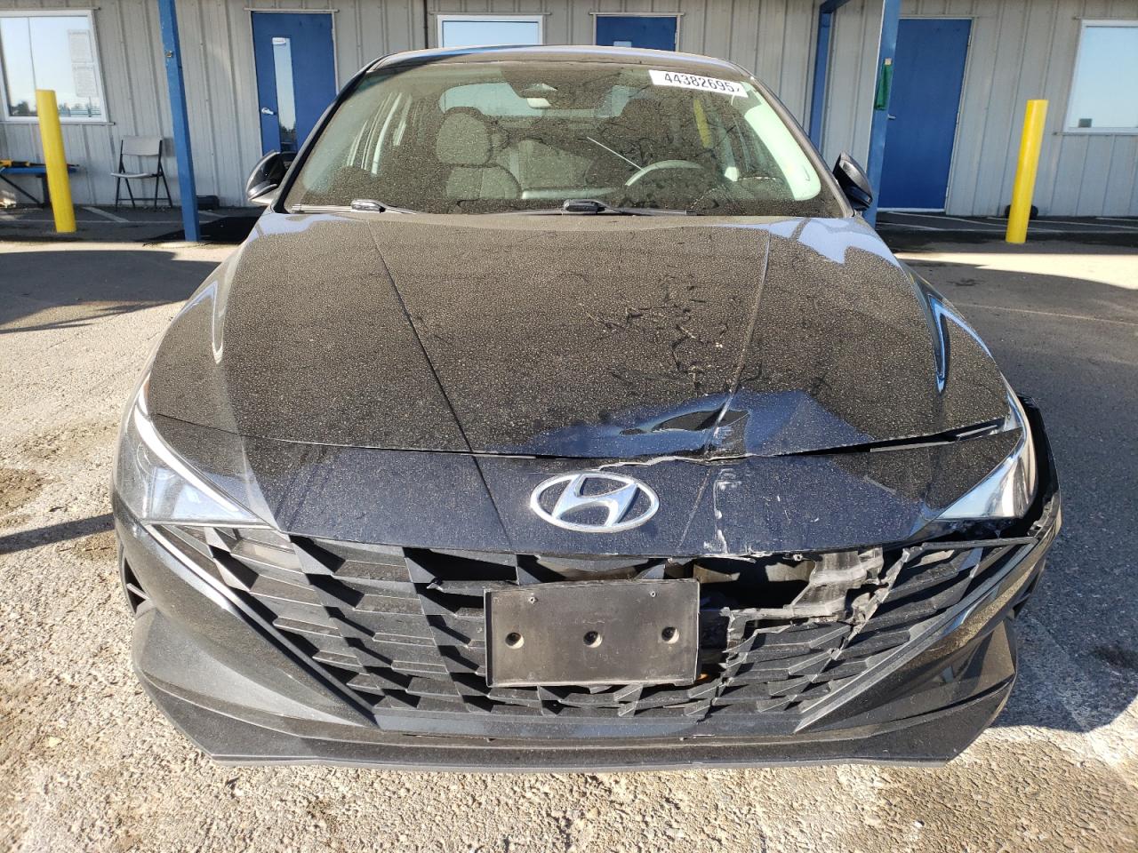 2021 Hyundai Elantra VIN 5NPLM4AG5MH034190 Copart auction photo, rear end / front end damage thumbnail 5
