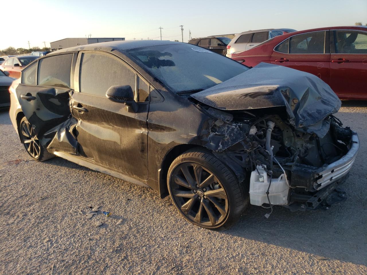 2024 Toyota Corolla VIN 5YFS4MCEXRP172888 Copart auction photo, front end / side damage thumbnail 4