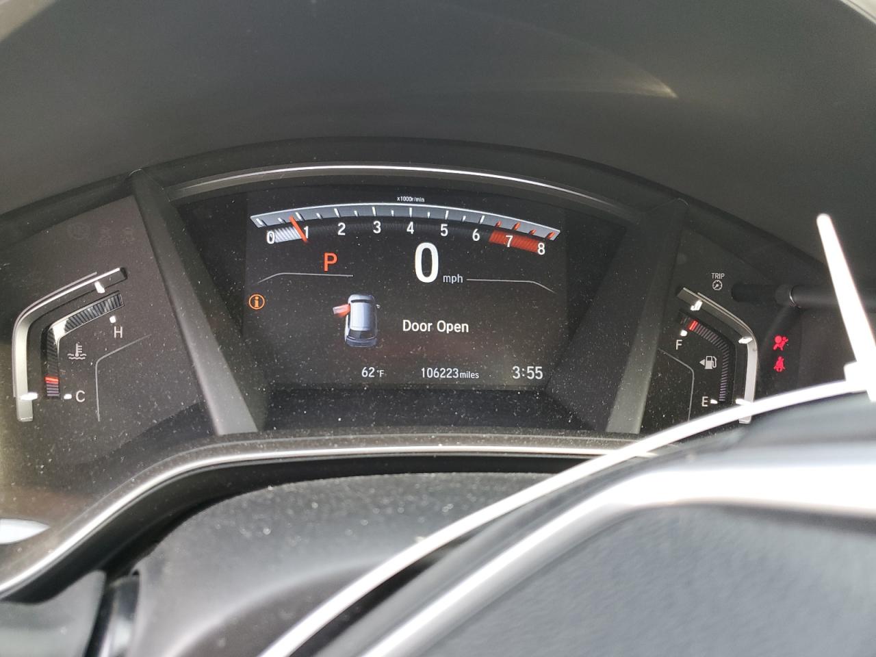 2019 Honda CR-V VIN JHLRW2H85KX012735 Copart auction photo, front end damage thumbnail 9