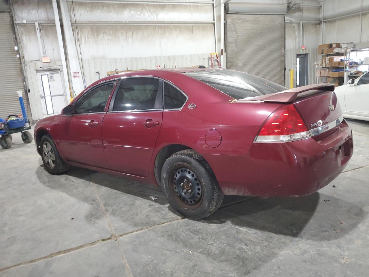 2006 Chevrolet Impala VIN 2G1WB58K169225882 Copart auction photo, side / front end damage thumbnail 2