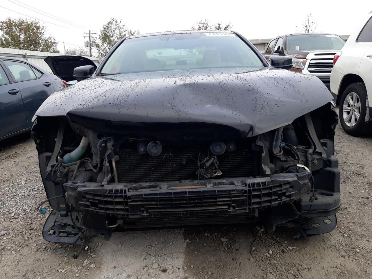 2013 Honda Accord VIN 1HGCT2B84DA011586 Copart auction photo, front end damage thumbnail 5