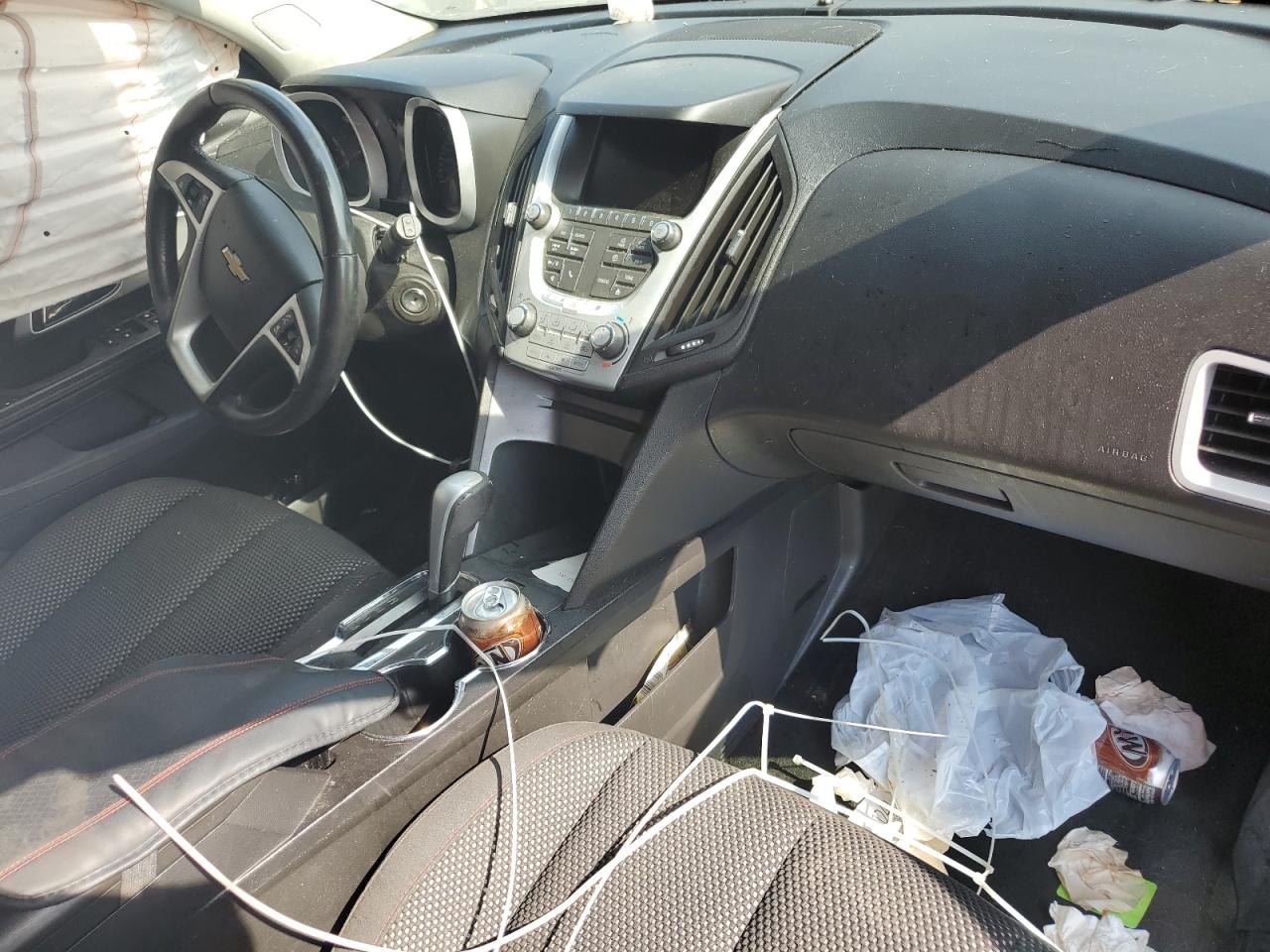 2015 Chevrolet Equinox VIN 1GNALBEK9FZ104466 Copart auction photo, all over damage thumbnail 8