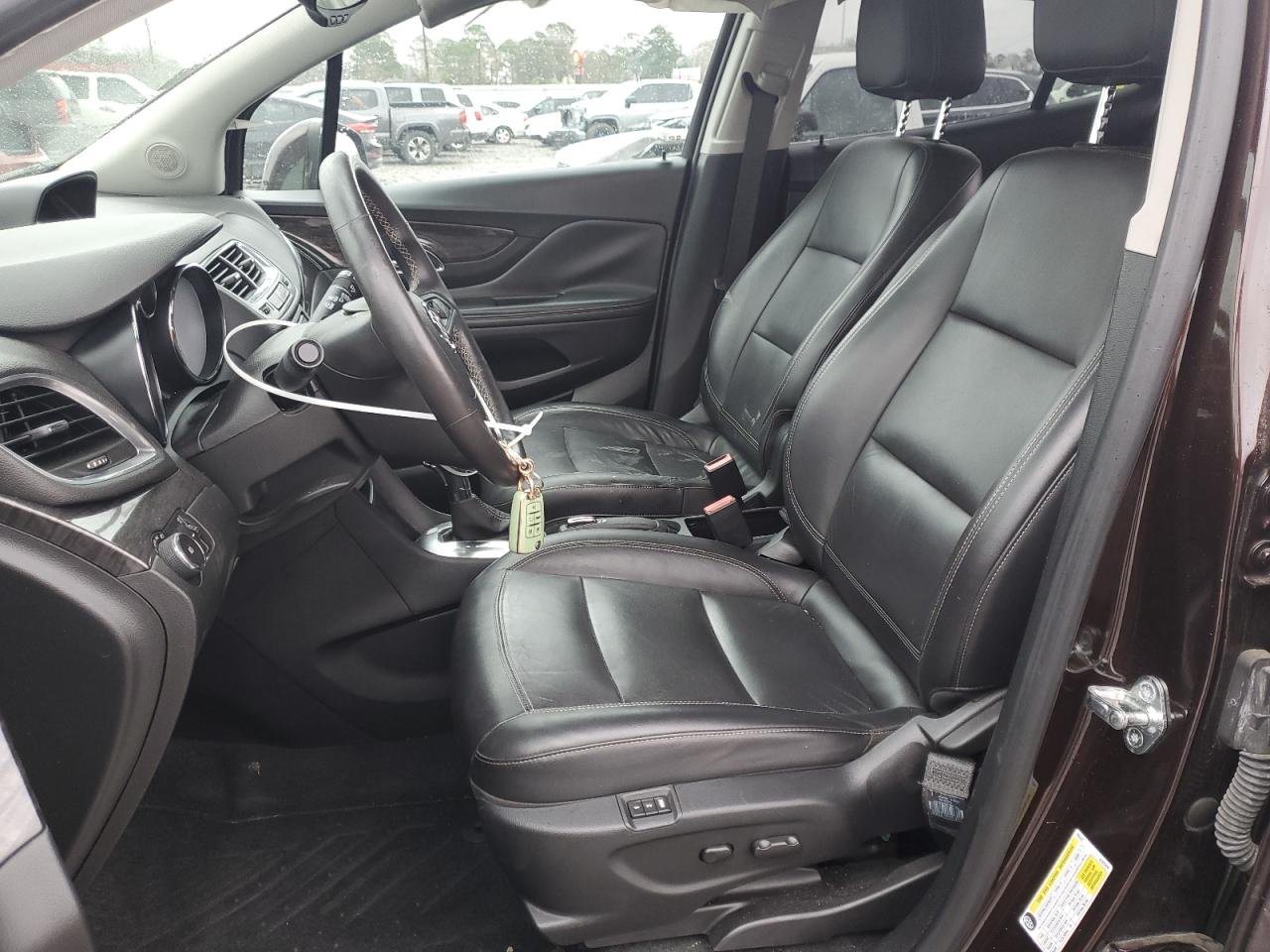 2015 Buick Encore VIN KL4CJCSB5FB188533 Copart auction photo, front end / side damage thumbnail 7
