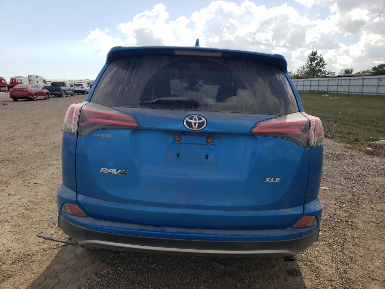 2018 Toyota RAV 4 VIN 2T3WFREV7JW447570 Copart auction photo, front end / mechanical damage thumbnail 6