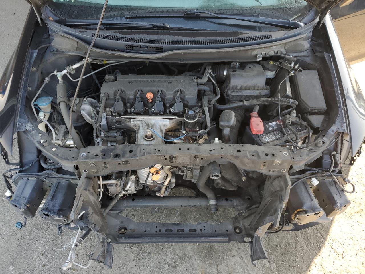2015 Honda Civic VIN 19XFB2F58FE293648 Copart auction photo, front end damage thumbnail 12