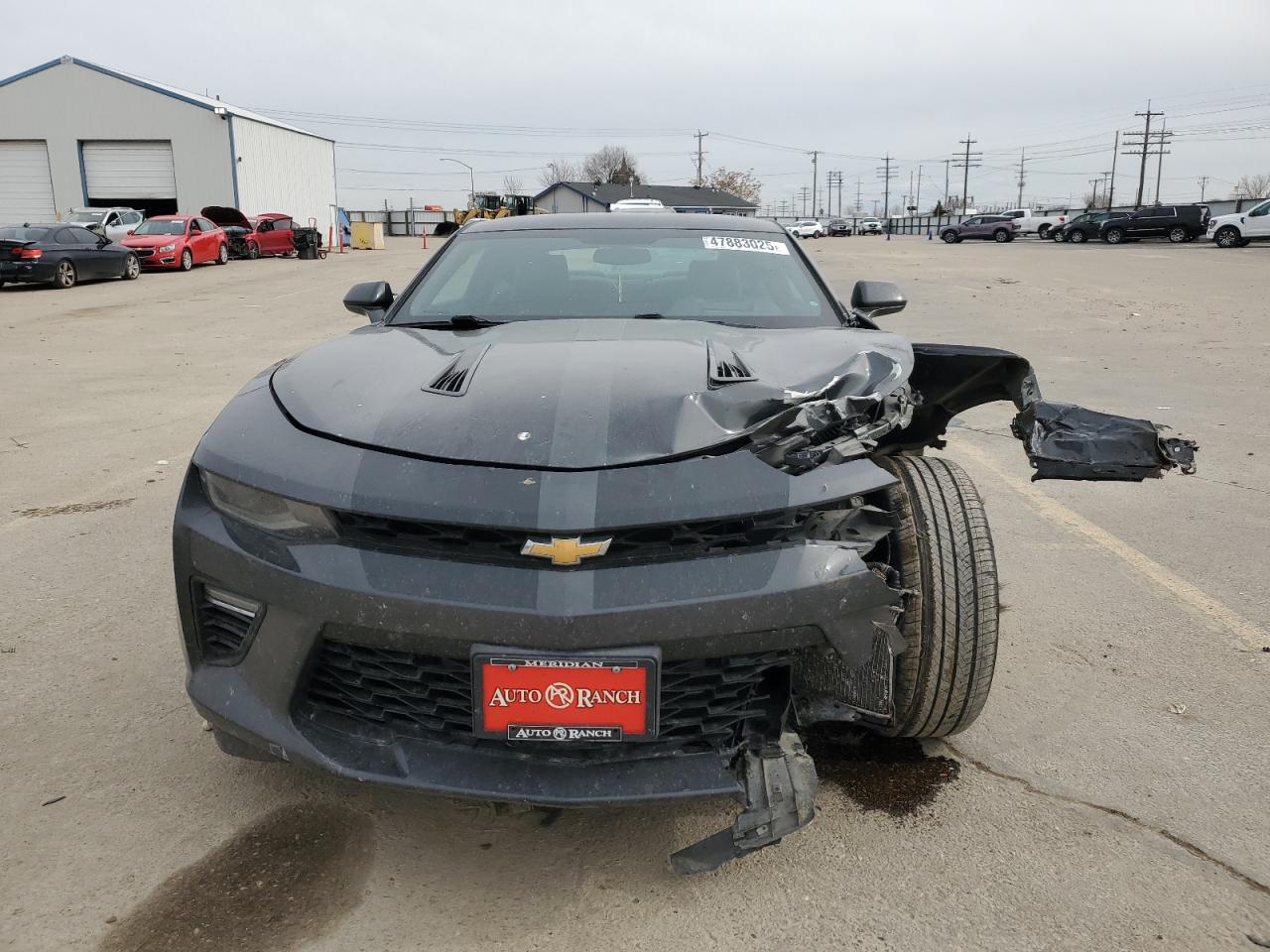 2017 Chevrolet Camaro VIN 1G1FG1R7XH0212324 Copart auction photo, front end / mechanical damage thumbnail 5