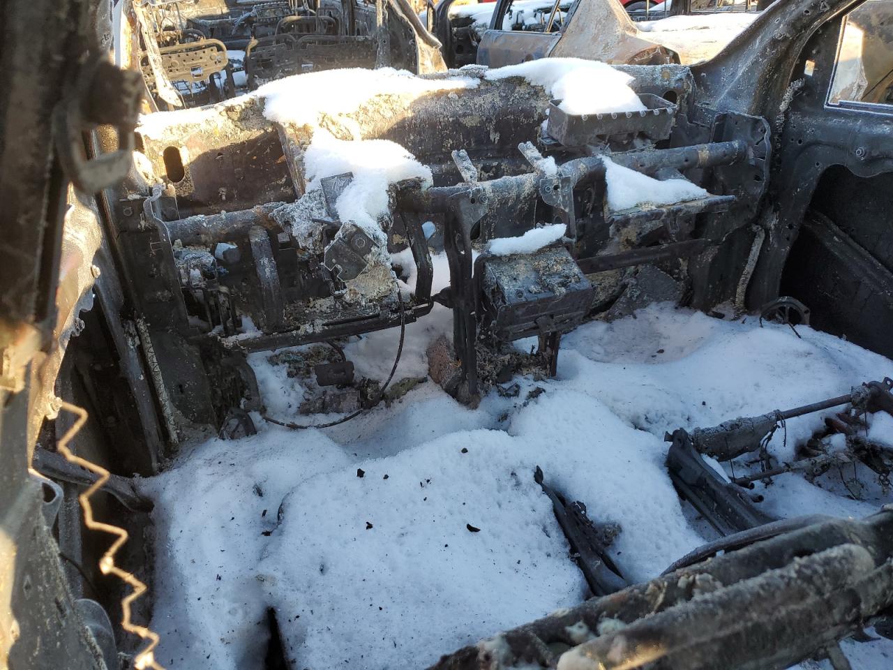 2016 Dodge Journey VIN 3C4PDCGB1GT194711 Copart auction photo, burn damage thumbnail 8