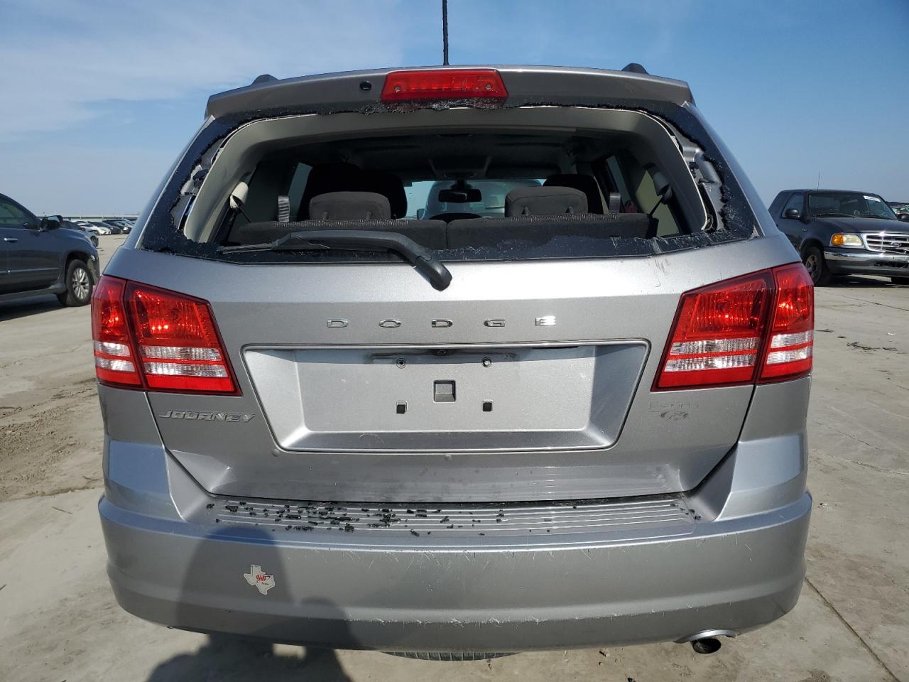 2019 Dodge Journey VIN 3C4PDCAB3KT859691 Copart auction photo, front end / hail damage thumbnail 6