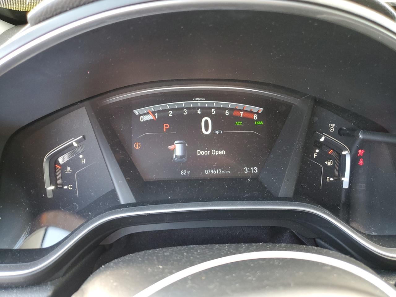 2019 Honda CR-V VIN 7FARW1H82KE019776 Copart auction photo, front end / side damage thumbnail 9