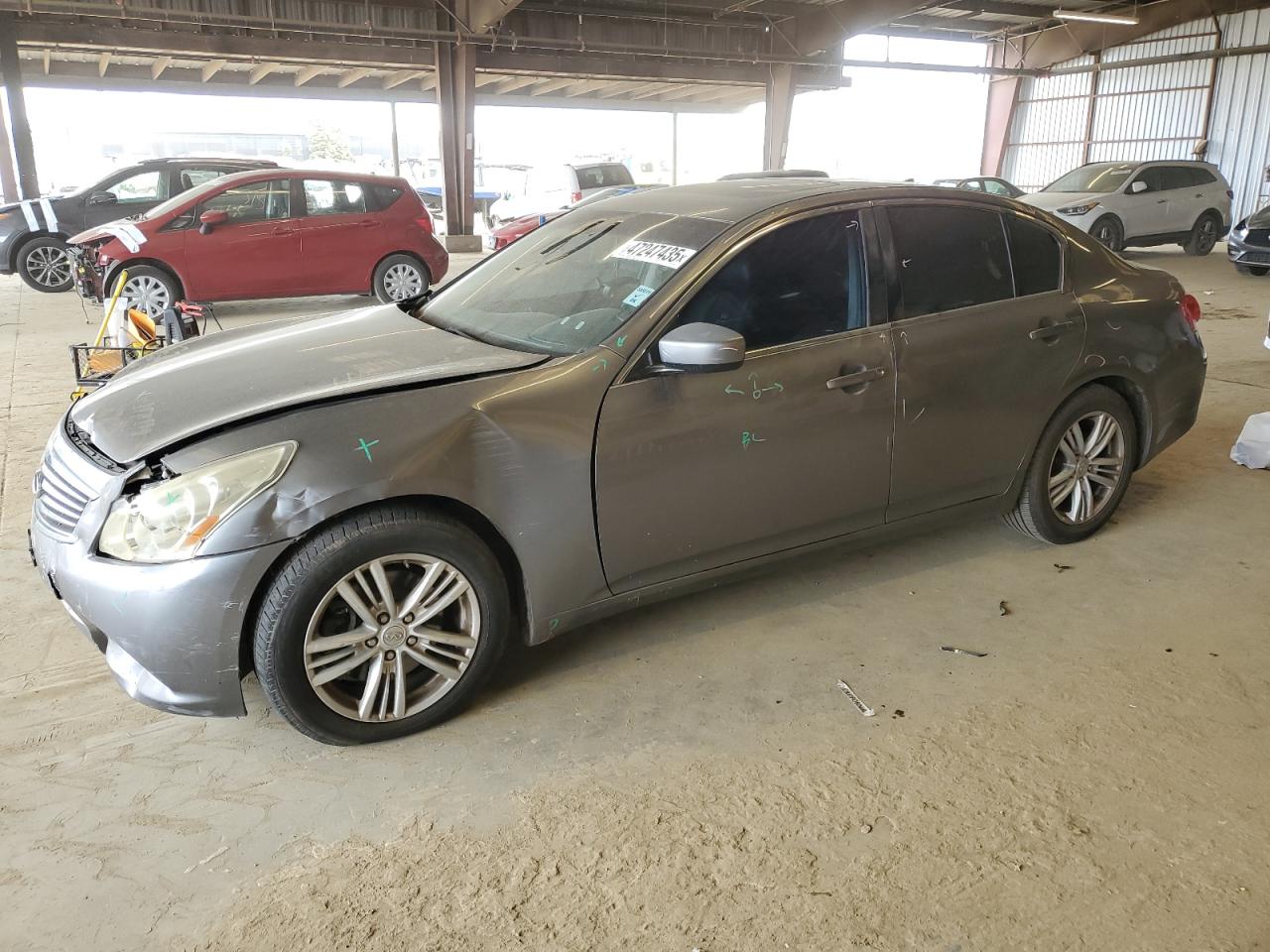 2012 Infiniti G VIN JN1DV6AP2CM810229