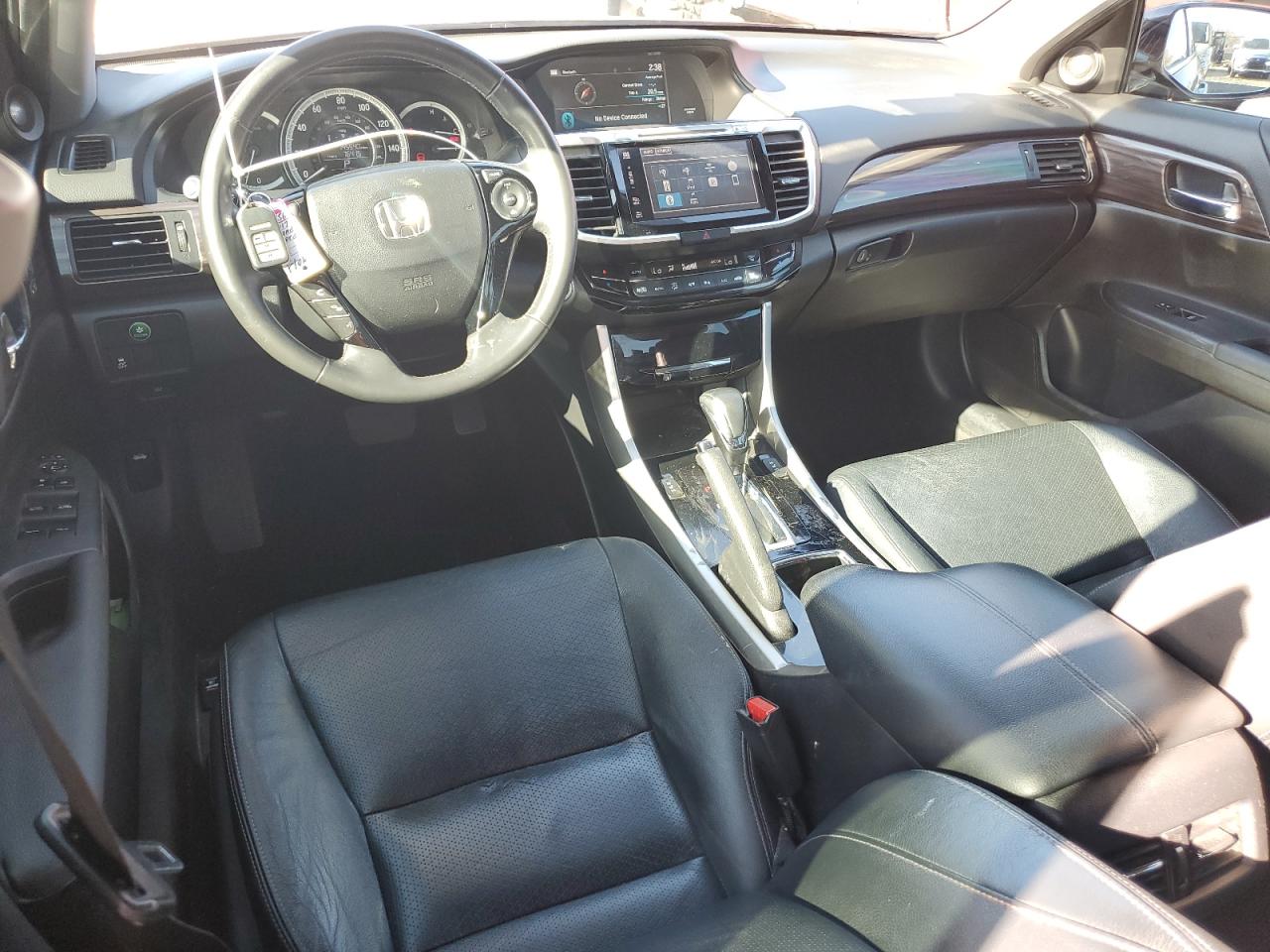 2017 Honda Accord VIN 1HGCR3F87HA034719 Copart auction photo, front end damage thumbnail 8
