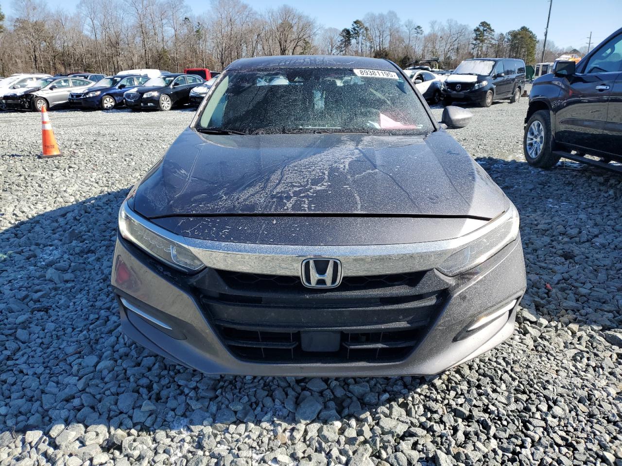 2019 Honda Accord VIN 1HGCV3F14KA004938 Copart auction photo, rear end damage thumbnail 5