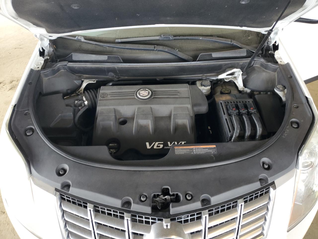 2015 Cadillac SRX VIN 3GYFNDE32FS522436 Copart auction photo, rear end damage thumbnail 12