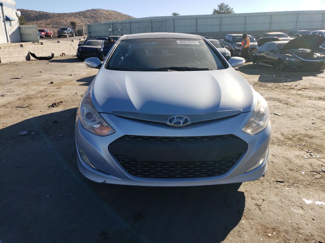 2015 Hyundai Sonata VIN KMHEC4A43FA128172 Copart auction photo, side damage thumbnail 5