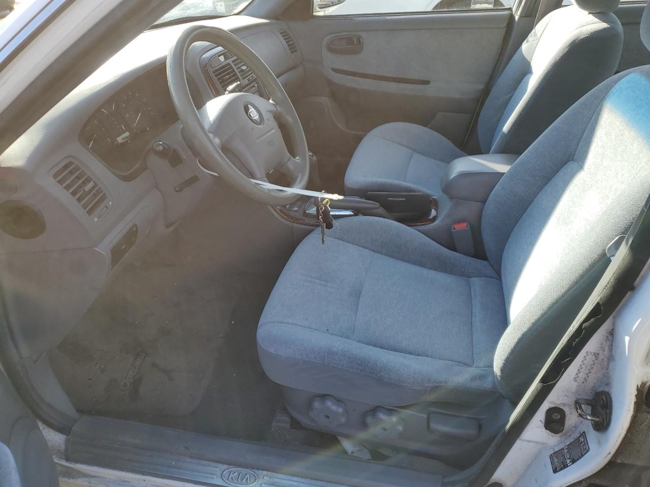 2004 KIA Optima VIN KNAGD128845284818 Copart auction photo, front end damage thumbnail 7