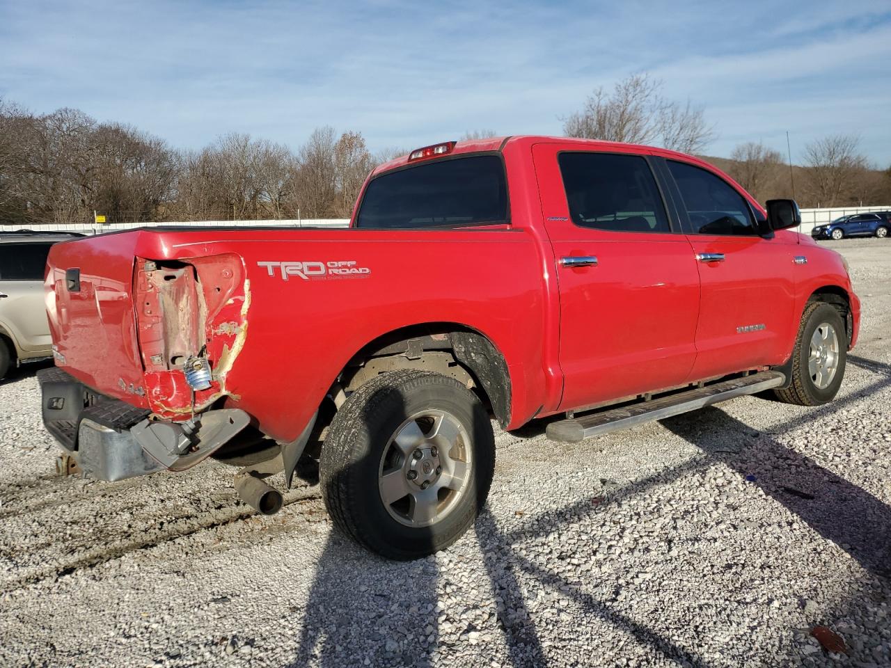 2007 Toyota Tundra VIN 5TBDV58167S463340 Copart auction photo, rear end damage thumbnail 3