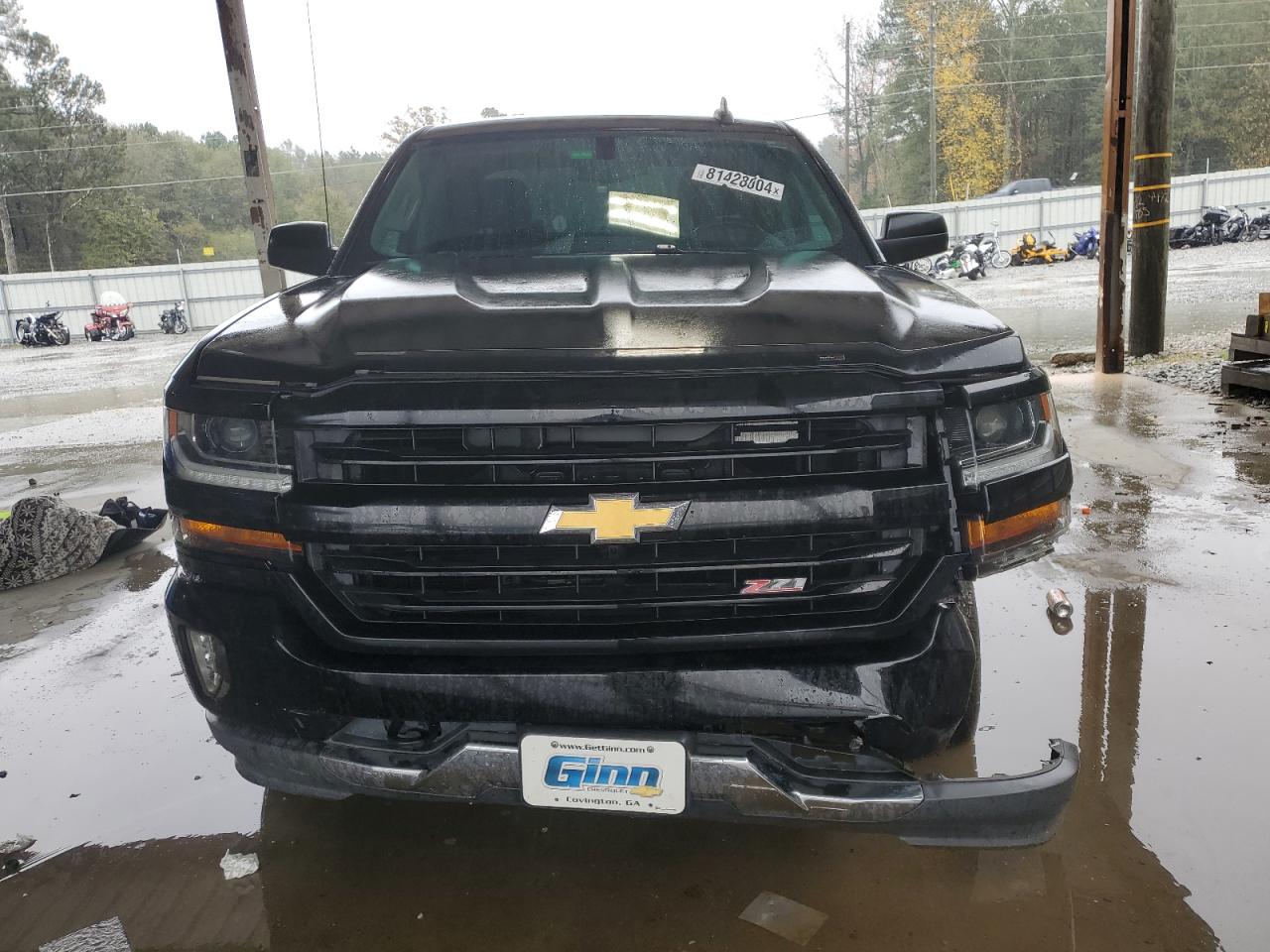 2018 Chevrolet Silverado VIN 3GCUKRECXJG579997 Copart auction photo, front end damage thumbnail 5