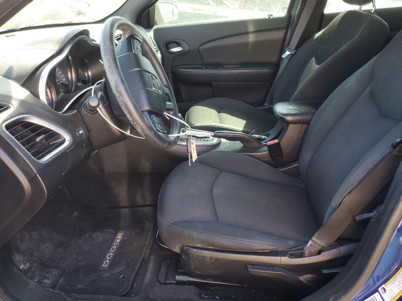 2014 Dodge Avenger VIN 1C3CDZAB5EN173243 Copart auction photo, front end / mechanical damage thumbnail 7